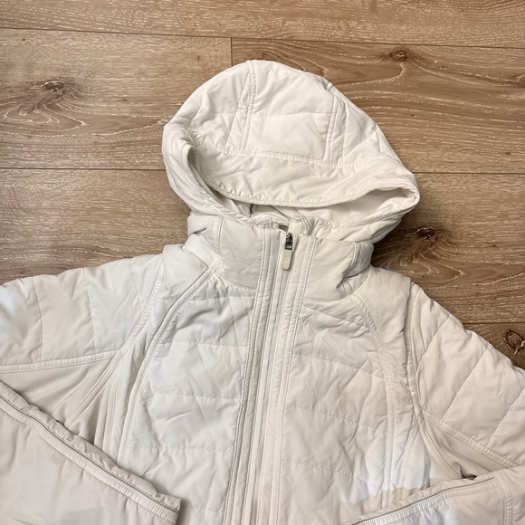 Lululemon Another Mime Women's White Quilted Jacket - Picture 2 of 9